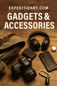 Camping tools, gadgets, gear and accessories.